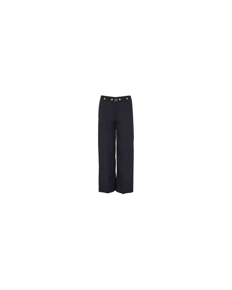 Chloé Zweireihiger Mantel Blue