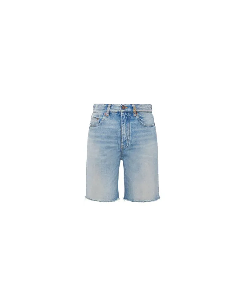 Chloé Zweireihiger Mantel Blue
