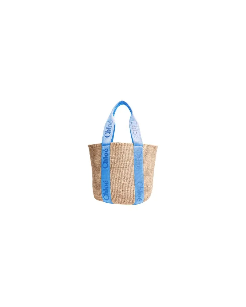 Chloé Zweireihiger Mantel Blue