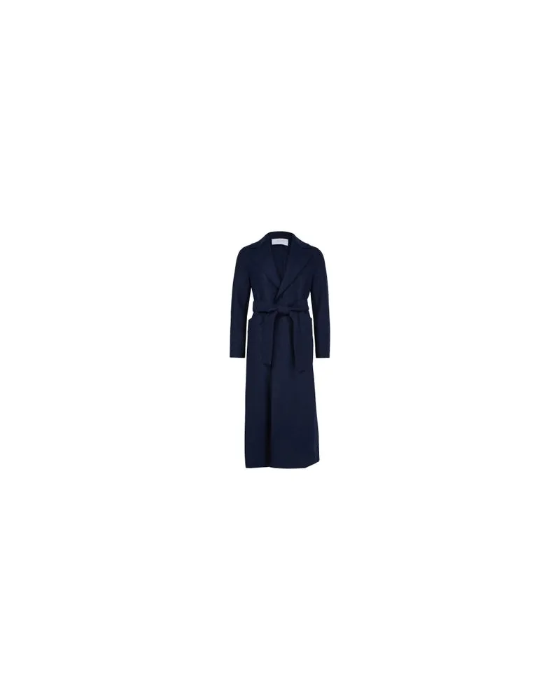 Chloé Zweireihiger Mantel Blue