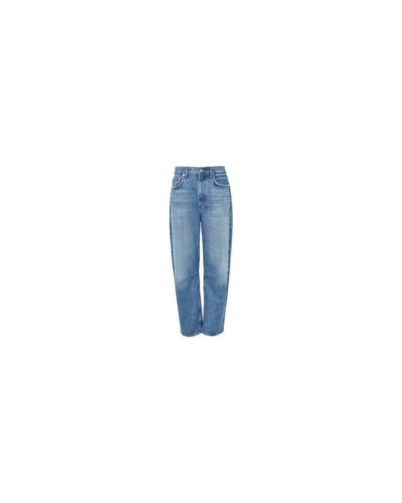 Chloé Zweireihiger Mantel Blue