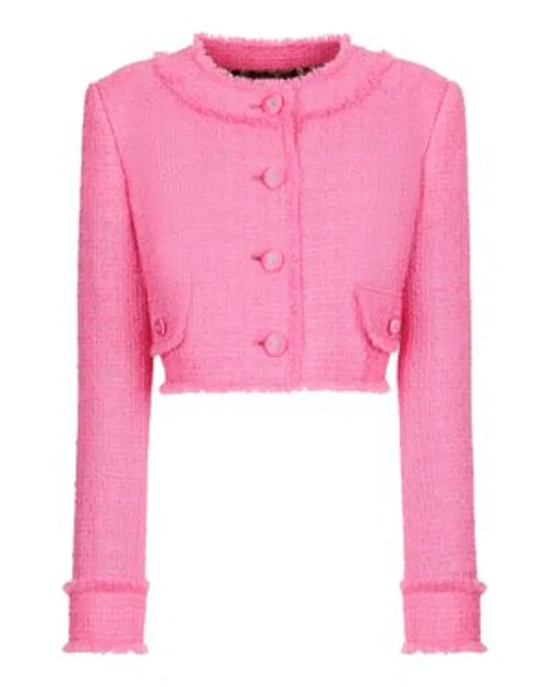 Dolce & Gabbana Kurze Jacke Pink