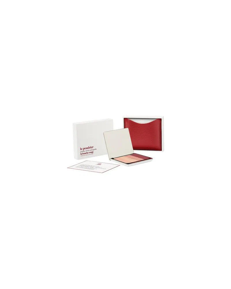 La Bouche Rouge Red fine leather Salton eyeshadow set Pink