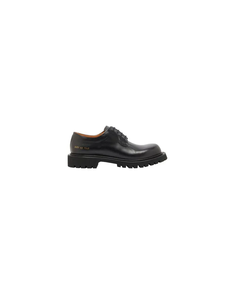 Common Projects Chunky Derbies Black