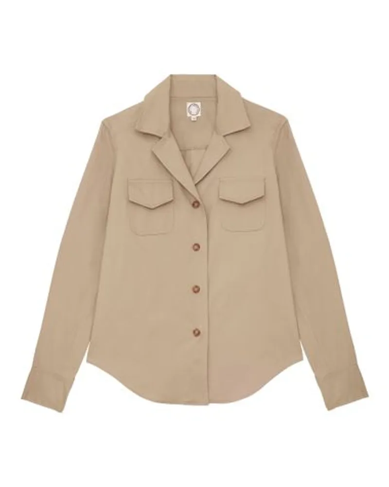 Inès de la Fressange Hemd Evana Beige