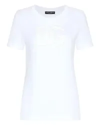 Dolce & Gabbana Jersey-T-Shirt White