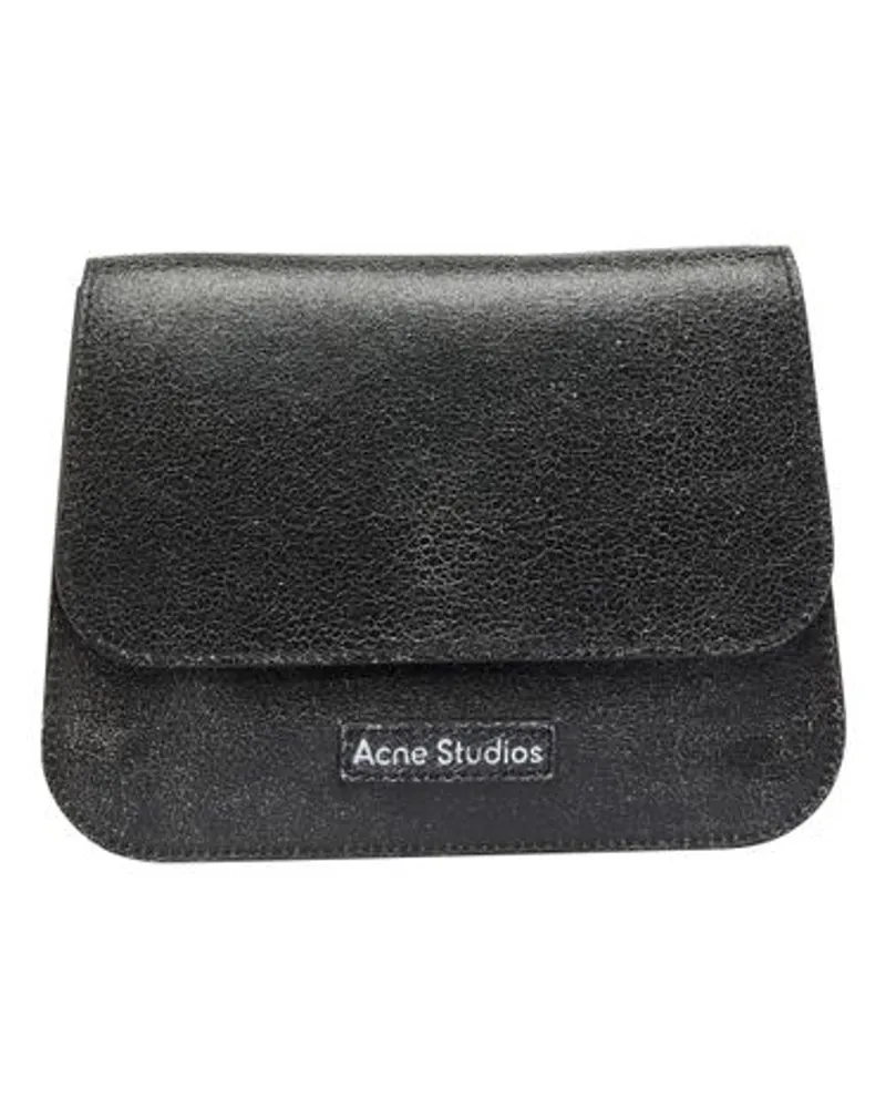 Acne Studios Umhängetasche Platt Black