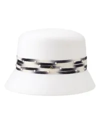 Maison Michel Glockenhut Mini New Kendall White