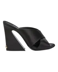 Dolce & Gabbana Mules mit hohen Absätzen Black