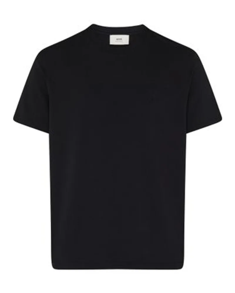 AMI Paris Kurzarm-T-Shirt Black