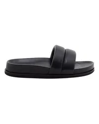 Closed Slipper-Sandalen Black