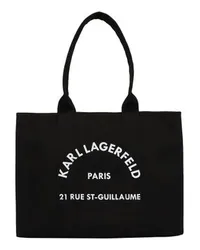 Karl Lagerfeld Rue St-Guillaume Großer Shopper Black