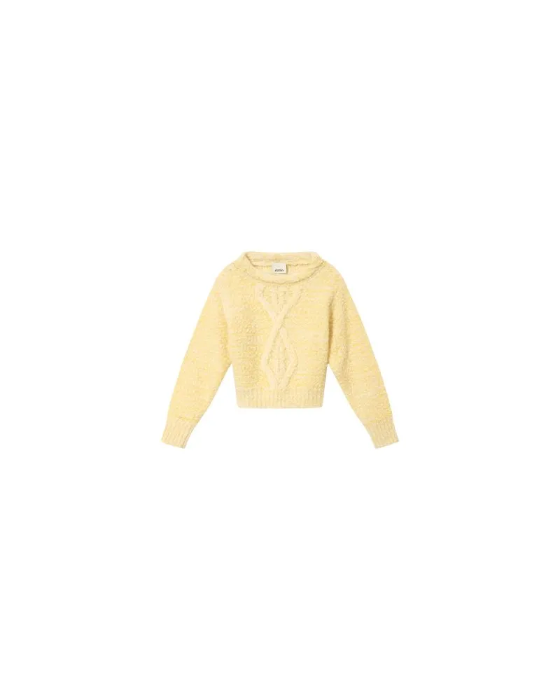 Loewe Overshirt aus Wolle und Kaschmir Beige