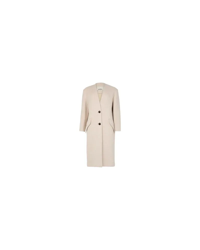Loewe Overshirt aus Wolle und Kaschmir Beige