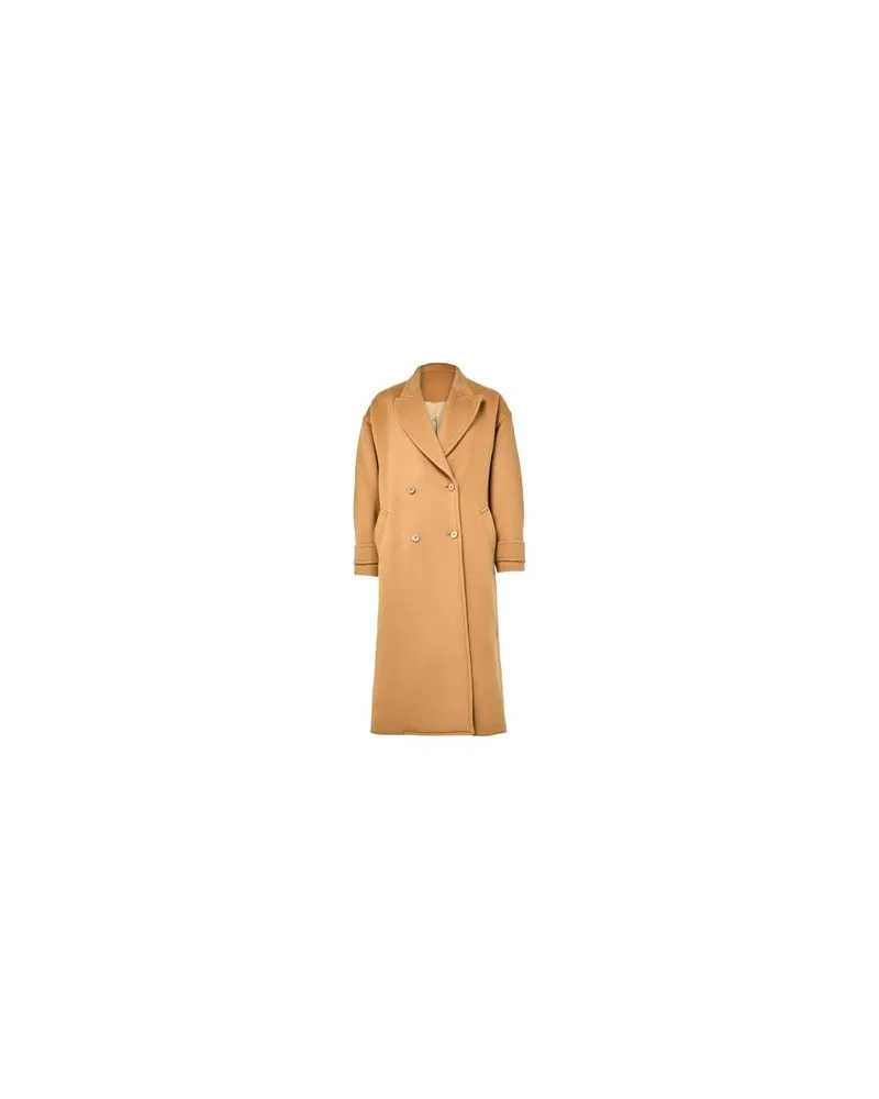 Loewe Overshirt aus Wolle und Kaschmir Beige
