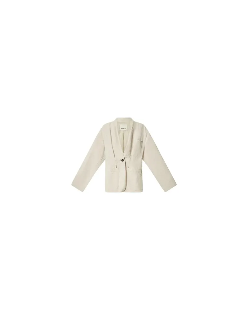 Loewe Overshirt aus Wolle und Kaschmir Beige