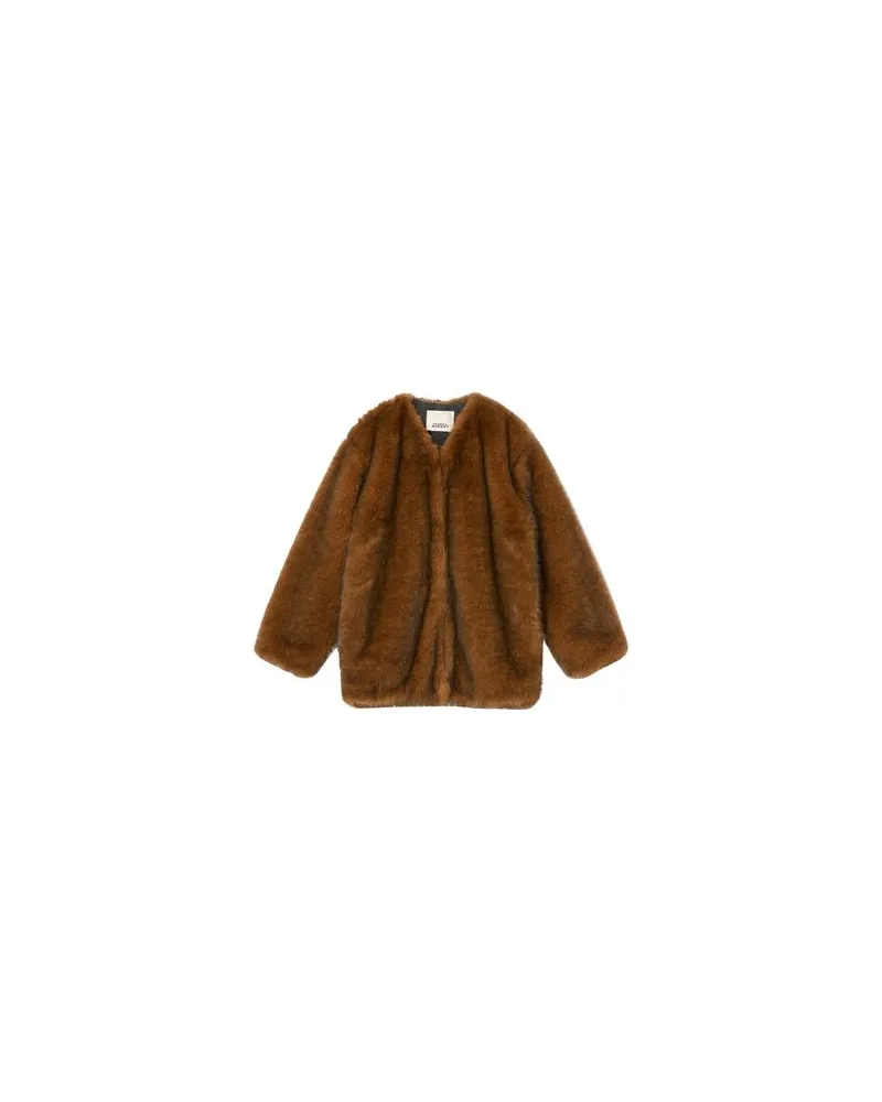 Loewe Overshirt aus Wolle und Kaschmir Beige