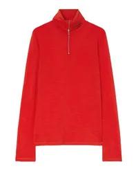 Jil Sander Shirt mit reißverschluss Red