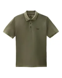 Woolrich Stückgefärbtes Mackinack-Polo Green