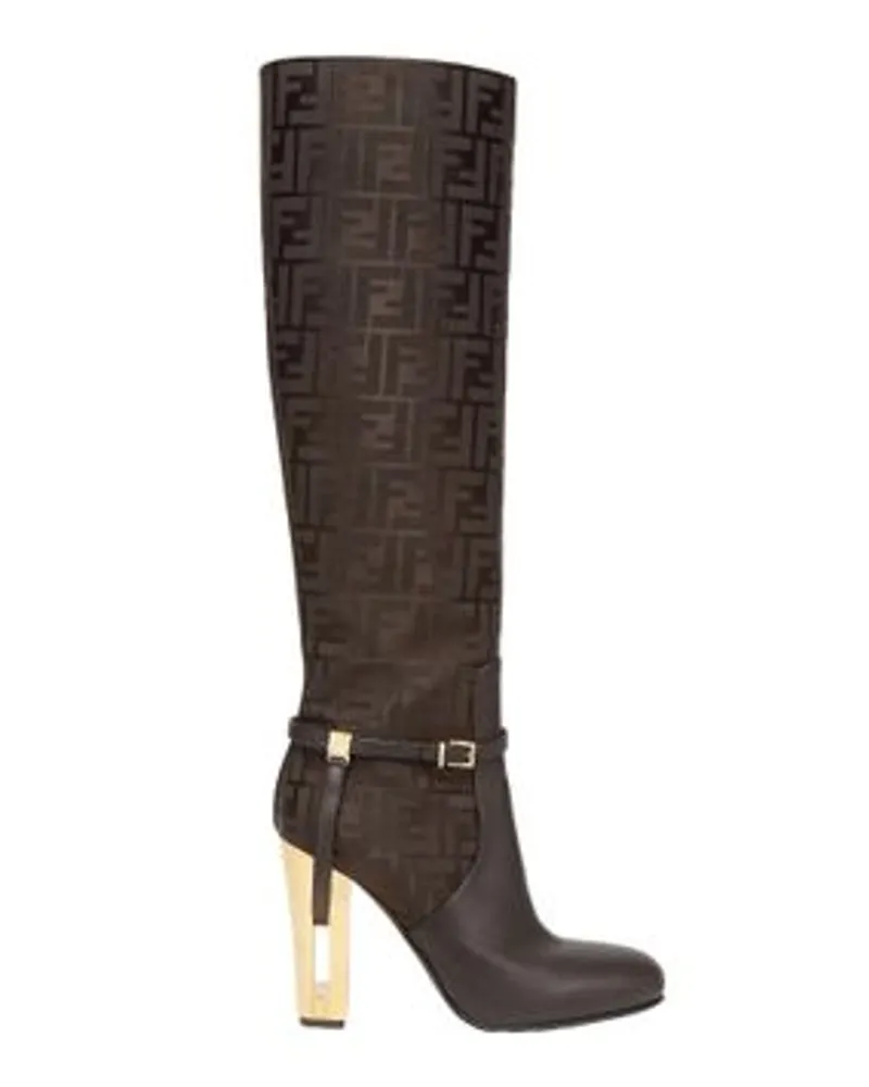 Fendi Stiefel hoh Black