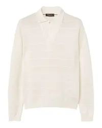 Loro Piana Polohemd Shibumi White