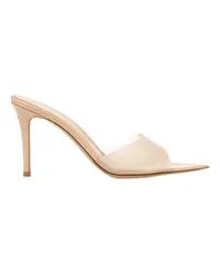 Gianvito Rossi Mules Elle 85 Beige