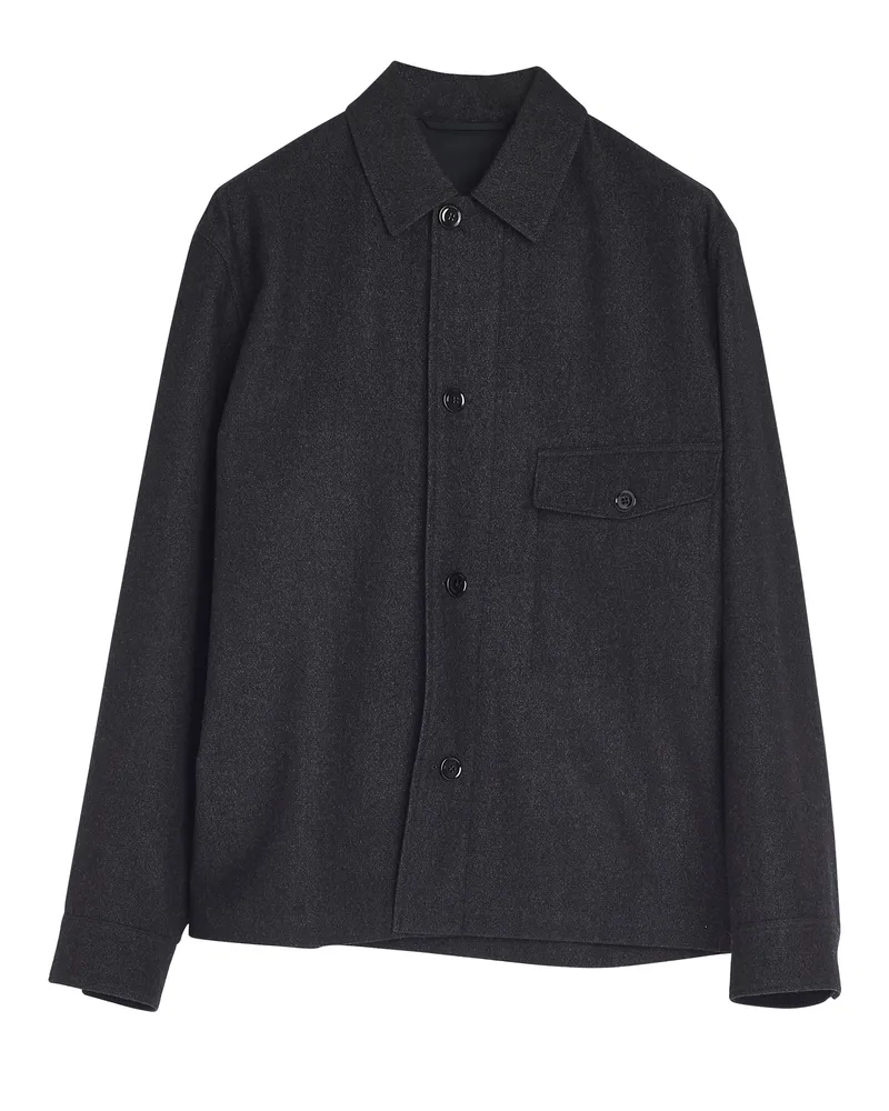 Christophe Lemaire Hemdjacke mit 1 Tasche 