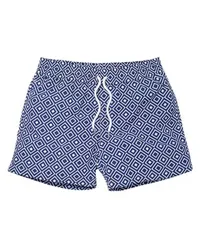 Frescobol Carioca Sportliche Badeshorts mit Print Angra Navy