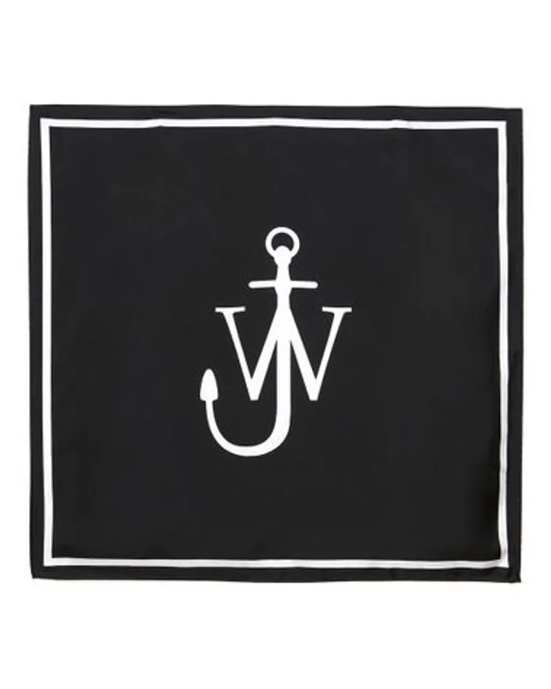 J.W.Anderson Seidenfoulard Black