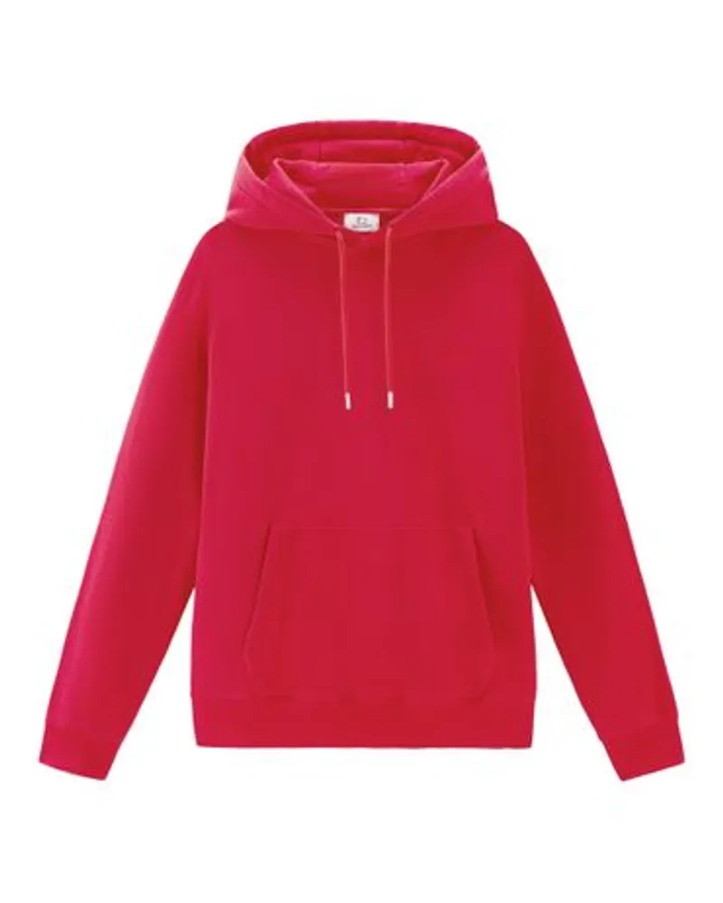 Woolrich Kapuzensweatshirt Red