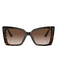 Jimmy Choo Sonnenbrille Butterfly Brown