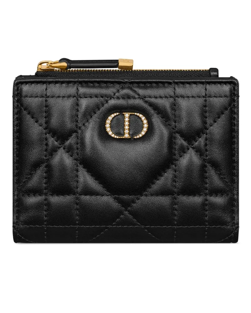 Dior Caro Dahlia Portemonnaie Black