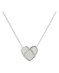 POIRAY Halskette Attrape coeur Silver