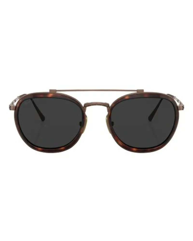 Persol Panto-Sonnenbrille Brown