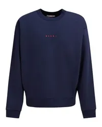 Marni Langärmeliges Sweatshirt Blue