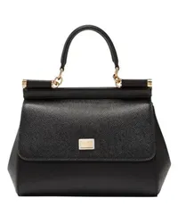 Dolce & Gabbana Kleine Tasche Sicily Black