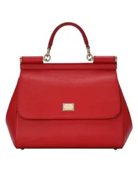 Dolce & Gabbana Handtasche Sicily Medium Red