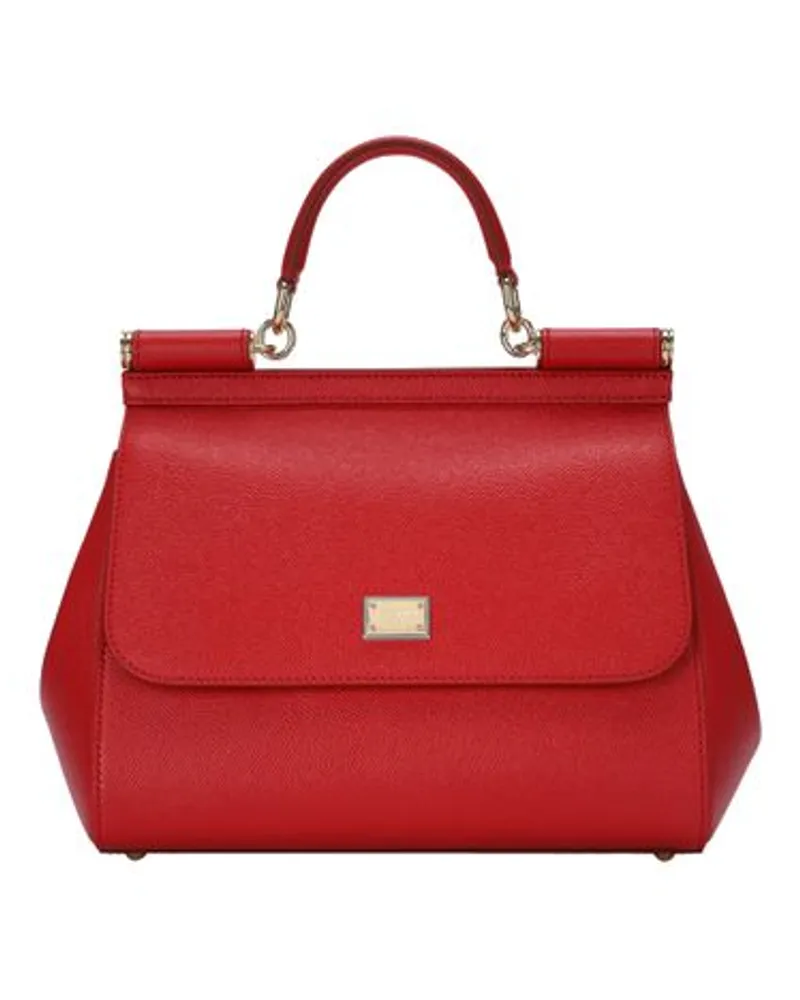 Dolce & Gabbana Handtasche Sicily Medium Red