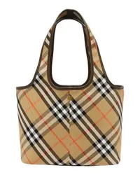 Burberry Cabas-Tasche Check Beige