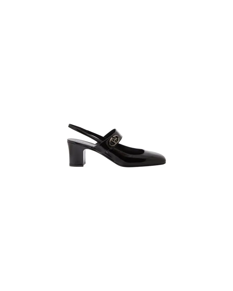 Valentino Garavani Pumps Vlogo Locker Black