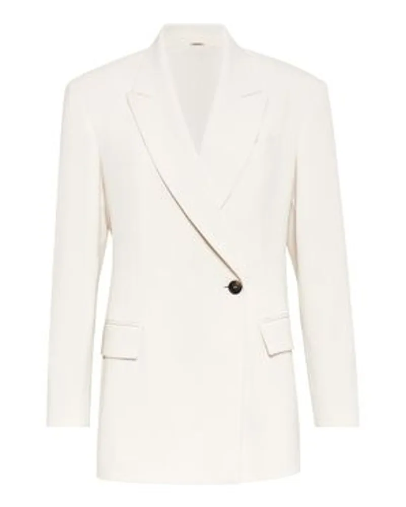 Brunello Cucinelli Blazer White