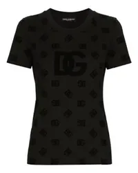 Dolce & Gabbana Jersey-T-Shirt Black