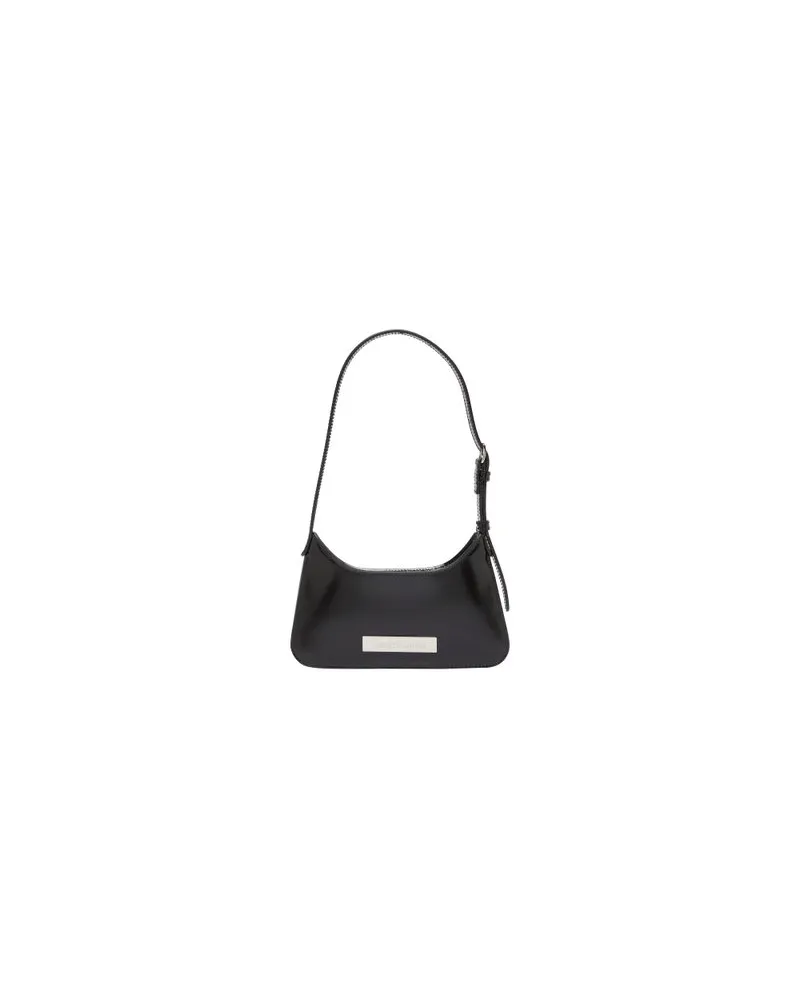 Acne Studios Mini-Schultertasche Platt Black