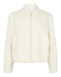 Harris Wharf London Kurze Bomberjacke Off-white