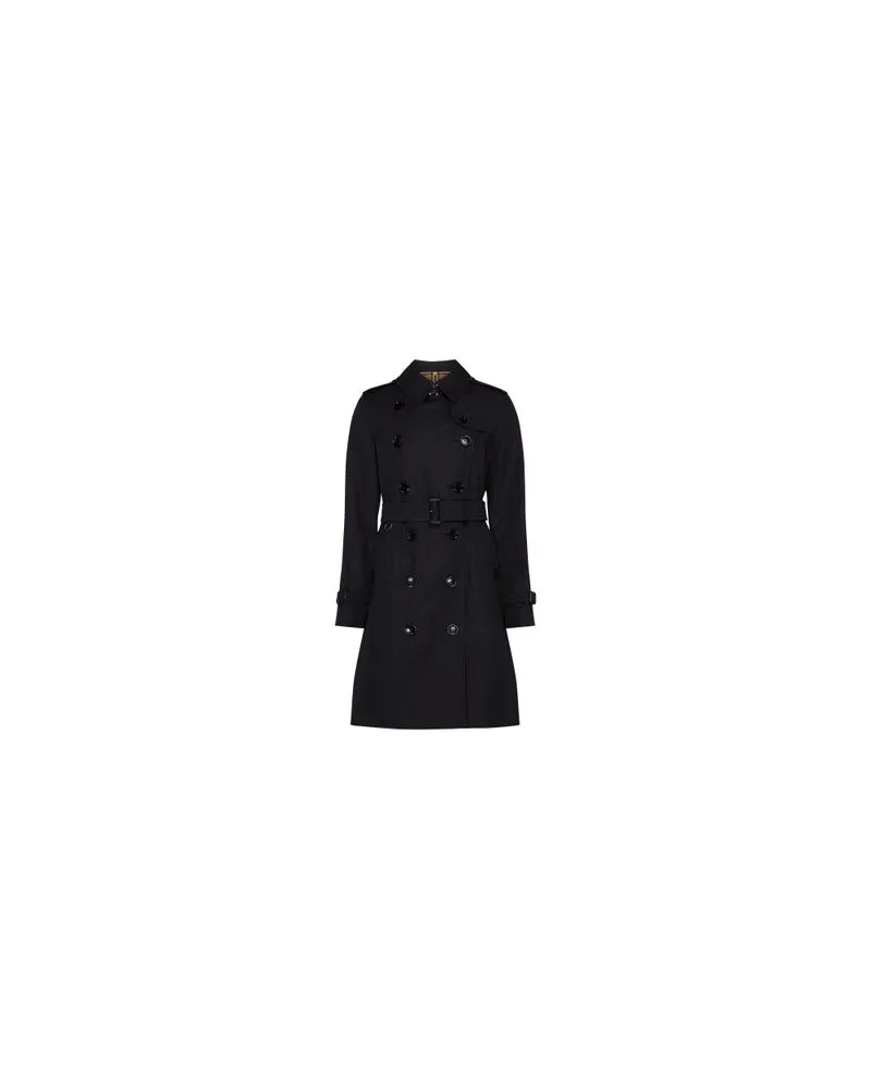 Burberry Halblanger Trenchcoat Heritage The Kensington Blue