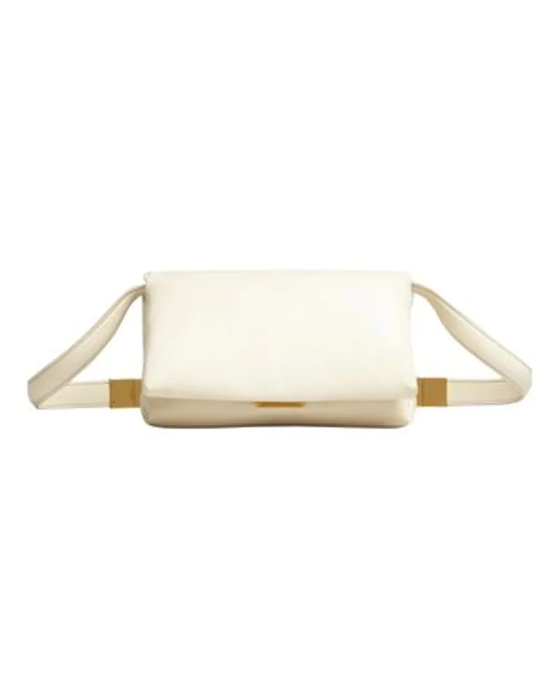 Marni Kleine Prisma-Tasche White