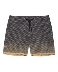 Orlebar Brown Halblange Badeshorts mit Kordelzug Bulldog Drawcord Floret Navy