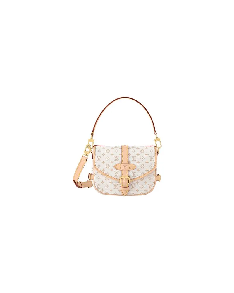 Louis Vuitton Saumur BB White