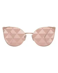 Prada Sonnenbrille Irregular Pink