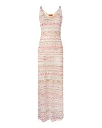 Missoni Geripptes Kleid Multicolor